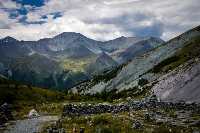 Радиальный выход в долину Ярлу