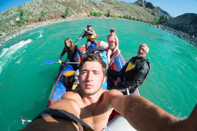 Сплав по Катуни. Аккемский прорыв