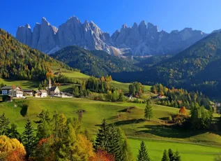 Виа-Феррата в Доломитовых Альпах