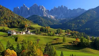 Виа-Феррата в Доломитовых Альпах