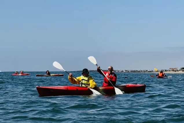 Каякинг с морскими котиками и джиппинг по дюнам Сендвич Харбор