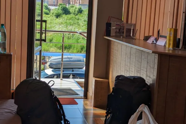 Прилёт во Владикавказ