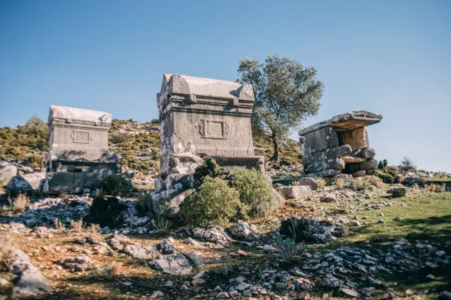 Богазичи - Ликийские гробницы - бухта Гавурагыли