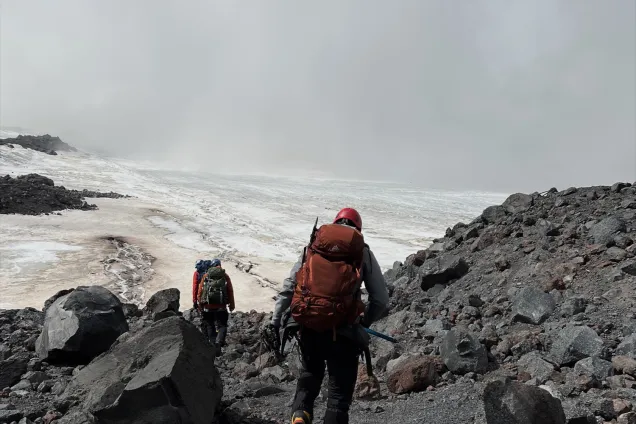 Спуск и отъезд в Кисловодск