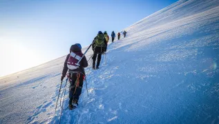 Восхождение на Казбек (5033м) с Грузии