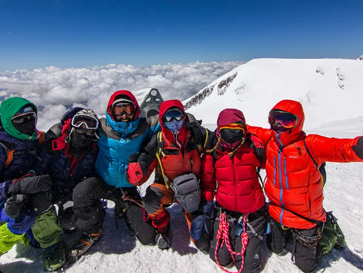 Восхождение на Эльбрус с севера (5622 м.). Июль 2018 года.