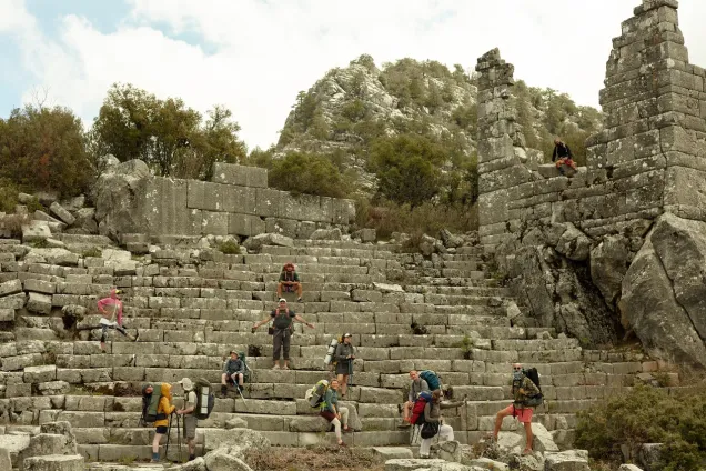 Днёвка в ущелье Гедеркен