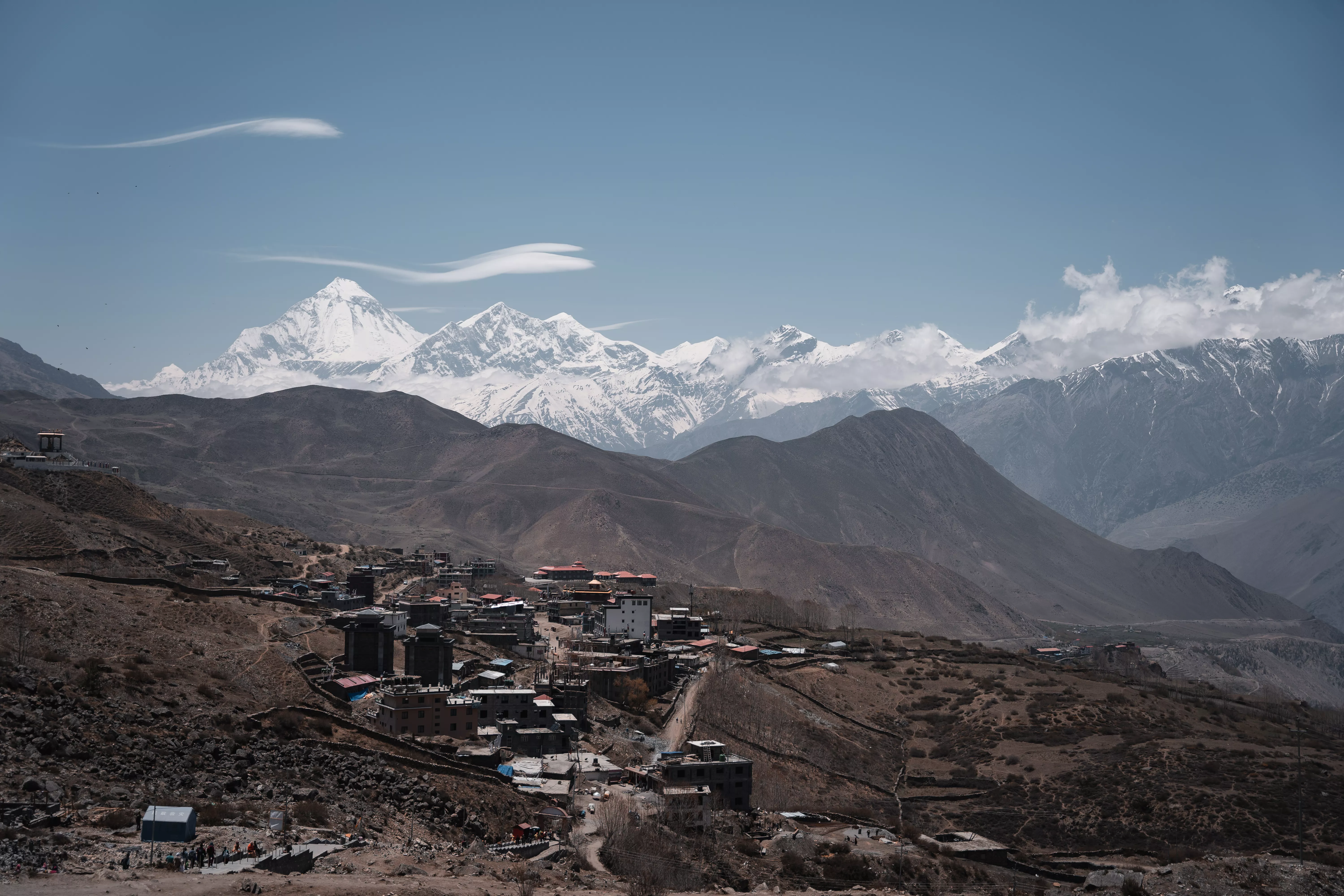 Переезд Муктинатх (3760м) - Покхара (822м)